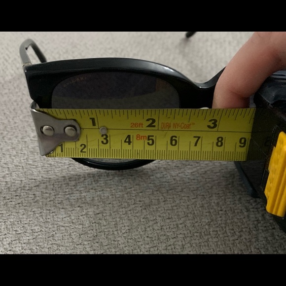 BVLGARI AUTHENTIC BLACK SUNGLASSES - Picture 5 of 6